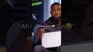Harry Pinero African accent is hilarious🤣🤣#shorts  | Loco world