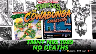 Teenage Mutant Ninja Turtles - TMNT Cowabunga Collection - NES 1989 NO DEATHS - Nintendo Longplay