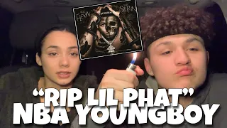 NBA Youngboy - RIP Lil Phat REACTION❗️