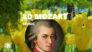 8D Style Zen - Music Therapy & 15 Minutes 8D Mozart With Magical Butterfly