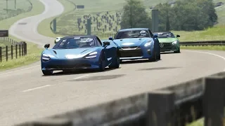 McLaren 720S vs Nissan GT-R vs Mercedes AMG GTR vs Porsche 911 R