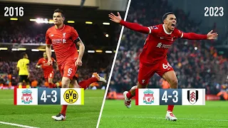Liverpool Most ENTERTAINING Matches at Anfield - Under Klopp
