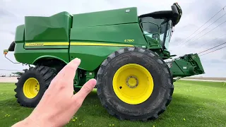 Oględziny Kombajnu JOHN DEERE! Jelonek to nie Bizon :-)