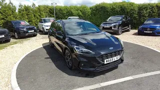 FORD FOCUS 2.0 ECOBLUE ST-LINE X ESTATE, 2019 DIESEL MANUAL IN A LOVELY Agate Black