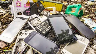 Scavenging lots of junk phones || Restoration old touch phone