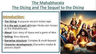 The Dicing & The Sequel to Dicing by Vyasa | English Literature Notes, Summary, and Analysis