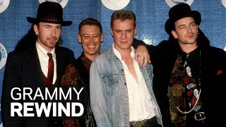 Watch U2 Accept Their First-Ever GRAMMY In 1988 | GRAMMY Rewind