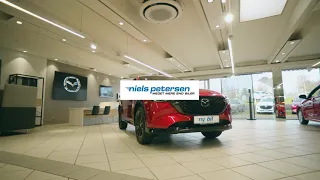 Ny Mazda CX 5 Homura i soul red hos Niels Petersen Automobiler