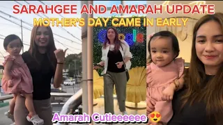 SARAH AND AMARAH UPDATE || BONDING NG MAG MOMMY ❤️
