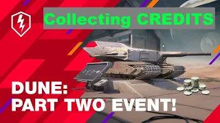 Event DUNE - NEW GROUNDTANK | Collecting Credits in Mad Games! - Live Stream!  World of Tanks Blitz