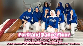 Portland Dance Floor Line Dance | Intermediate | Demo by Wastu Line Dance (INA)