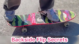 Secret to Backside Flip: Triple Trick Tip