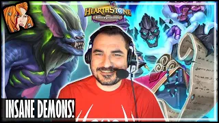 THESE DEMONS ARE OUT OF CONTROL! - Hearthstone Battlegrounds