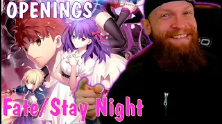 First Time Reaction Fate/Stay Night Openings/intros