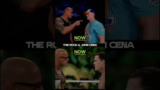 The Rock & John Cena ''Now v Then'' || mary on a cross 'edit❤️