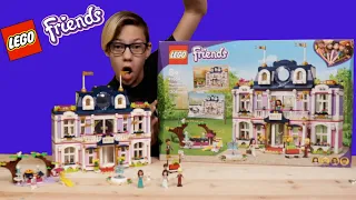 LEGO GAVE ME THE WRONG PIECE! Lego friends Grand Hotel Lego unboxing!