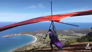 Rookie time hang gliding backup