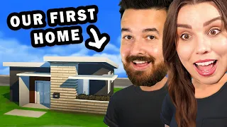 Building my boyfriend a home in The Sims