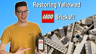 Restoring Yellowed LEGO Bricks