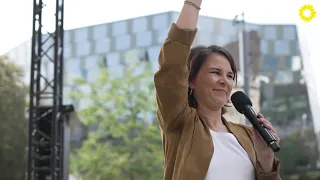 Wahlkampftour Annalena Baerbock & Robert Habeck in Freiburg