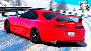 РЕАЛЬНАЯ ЖИЗНЬ В GTA 5 - ЗАБРАЛ У САЙМОНА СВОЮ TOYOTA SUPRA И ВАЛЮ БОКОМ! 🌊ВОТЕР