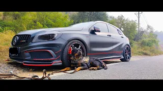 Stage 3 2014 A45 AMG W176 60-160kmh and 100-200kmh acceleration