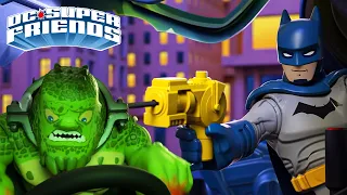 The Croc and Bane Make a Mess! | DC Super Friends | Kids Action Show | Super Hero Cartoons