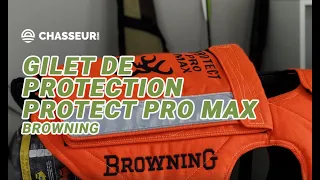 Gilet Protect Pro Max Browning - Equipement du chien de chasse