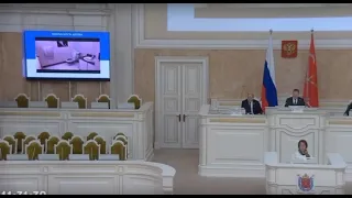Депутатам Законодательного собрания Петербурга показали «Скибиди-туалет».