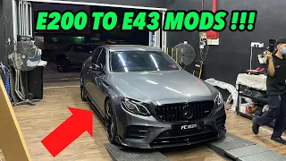 HOW TO MODS YOUR MERCEDES E200 || BMW F10 NEW TYRES !!