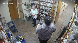 Shively Animal Clinic shooting surveillance: Front pharmacy (part 2)