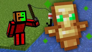 Minecraft, But Fishing Drops OP Items...