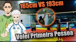 Vôlei em São Paulo - Primeira Pessoa - Meu levantador tinha 165cm!!