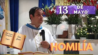 EVANGELIO DE HOY lunes 13 de mayo del 2024 - Padre Arturo Cornejo