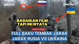 Full Pertempuran Jarak Dekat Rusia VS Ukraina, Prajurit Ukraina Terlempar Dari atas Tank