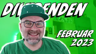 Dividenden & Performance Februar 2023 | PatricksFinanzen | Video 410