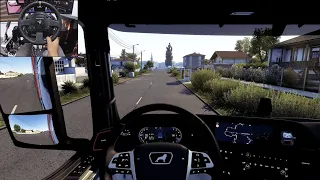 Early morning drive with the MAN TG3 TGX - Euro Truck Simulator 2 | Thrustmaster TX 2024