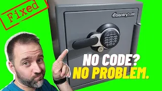 How to Change a Sentry Safe Combination WITHOUT Factory Code