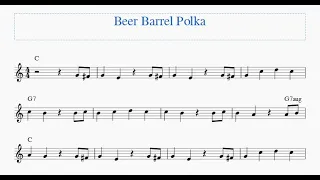 Beer Barrel Polka