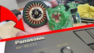 разбор видеомагнитофона panasonic на цветмет, платы и драгметаллы