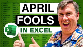 Excel - Excel April Fool's Day Prank: Make Your Manager Crazy with this Sneaky Trick! - Episode 1200