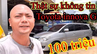Báo giá tổng hợp ô tô cũ giá rẻ - 100 triệu Toyota innova - Ford Everest máy dầu #otoquangchung