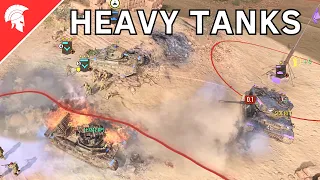 Company of Heroes 3 - HEAVY TANKS - British Forces Gameplay - 2vs2 Multiplayer - No Commentary