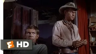 The Magnificent Seven (10/12) Movie CLIP - Gunfighter Arithmetic (1960) HD