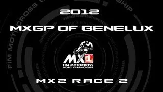 2012 MXGP of Benelux - FULL MX2 Race 2 - Motocross