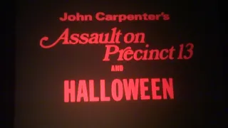 Assault On Precinct 13 (1976) / Halloween (1978) - 35MM Double-Bill Trailer
