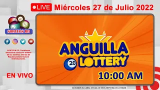 Anguilla Lottery en VIVO 📺│ Miércoles 27 de julio 2022 - 10:00 AM