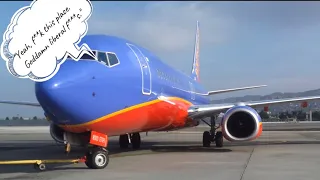 Southwest Airlines Pilot Recording of Expletive Rant San Jose | Hot Mic