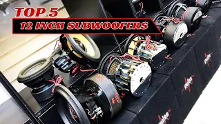 Top 5 Best 12 inch Subwoofer - 2022 Reviews