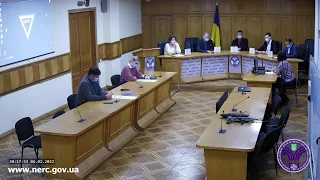 Відкрите засідання НКРЕКП 04-02-2022